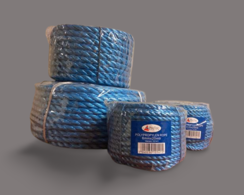 Motstandsdyktig polypropylen tau for fortøyning, hav og havnesleping