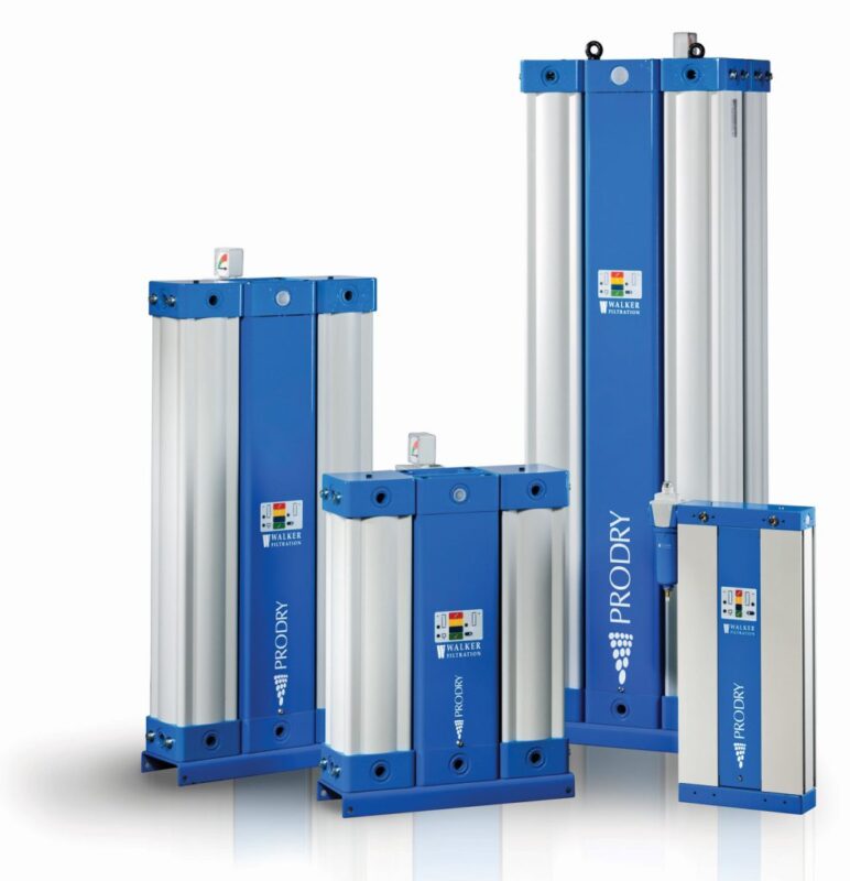 Lufttørker som renser luften i medisinske miljøer og produksjonslokaler.